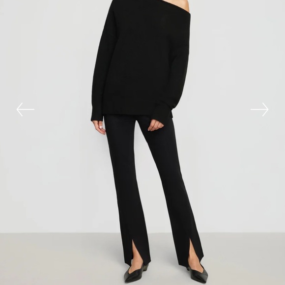 Modern Citizen Cass Black ponte front split pant - Picture 9 of 9